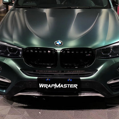 Satin Metallic Green Vinyl Wrap