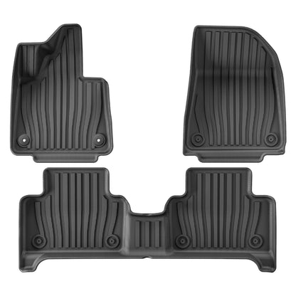 Custom TPE All-Weather Floor Mats for 2024-2026 Volvo EX30 with Cargo Liner