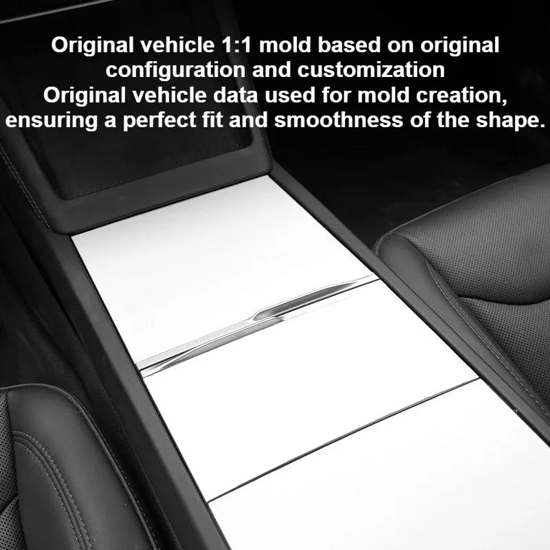 Central Control Protective Film for Tesla Model 3/Model Y Juniper Silicone Pad Electrostatic Panel Sticker Decor Car Accessories