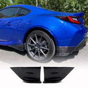 Subaru BRZ/STI Coupe 2022+ Rear Bumper Splitters  Black  PU