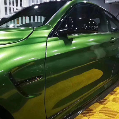 Gloss Metallic Green Auto Vinyl Wrap
