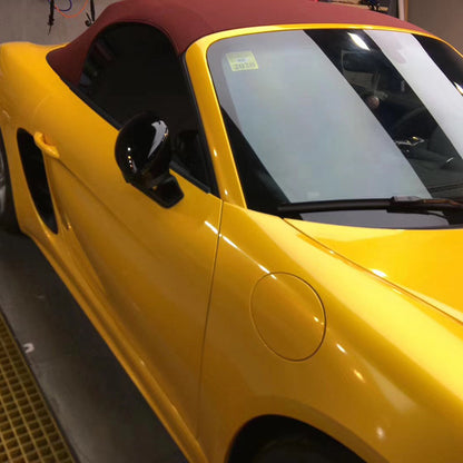 Gloss Metallic Yellow Vinyl Wrap