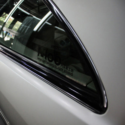 Matte Ceramics White Car Wrap (PET Liner)