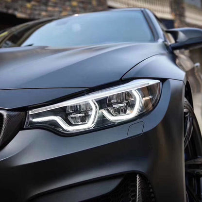 Matte Ceramics Black Vinyl Wrap (PET Liner)