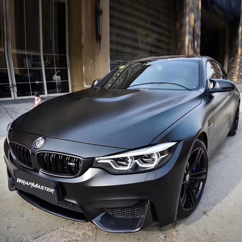 Matte Ceramics Black Vinyl Wrap (PET Liner)