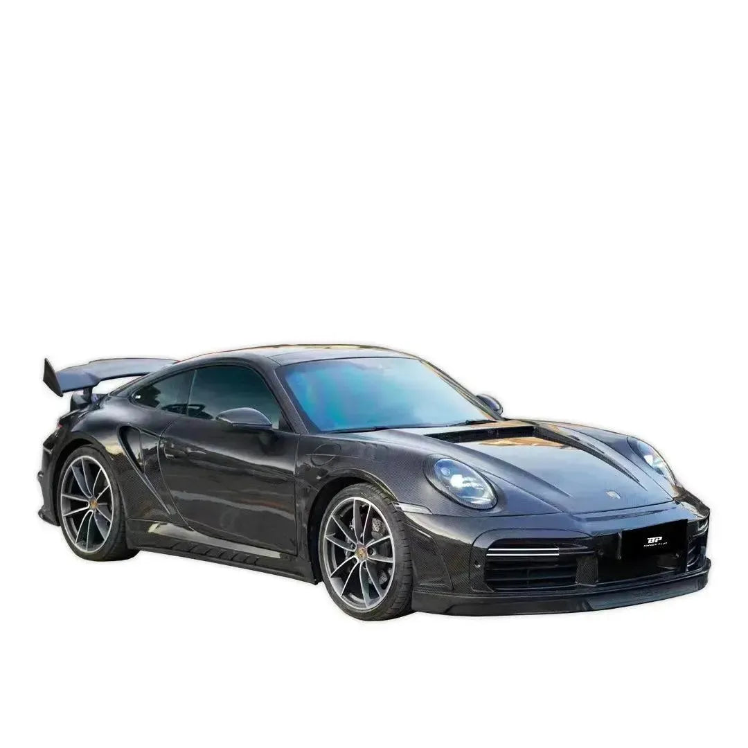 TC Stinger Style Carbon Fiber Side Skirt - Porsche 992.1 911 Carrera & Carrera S