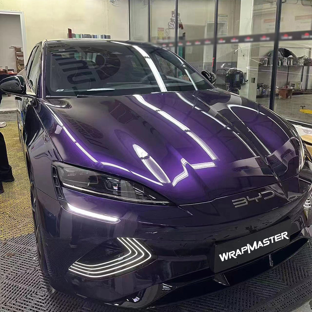 Color PPF TPU Paint Metallic Midnight Purple