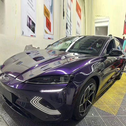 Color PPF TPU Paint Metallic Midnight Purple
