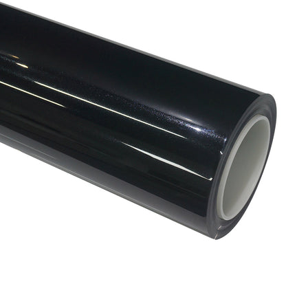 Color PPF TPU Metallic Glossy Black Vinyl Wrap
