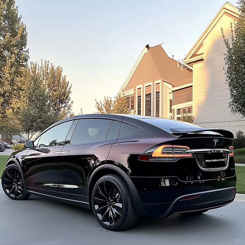 Color TPU Paint Protection Film Black Cherry Wine PPF