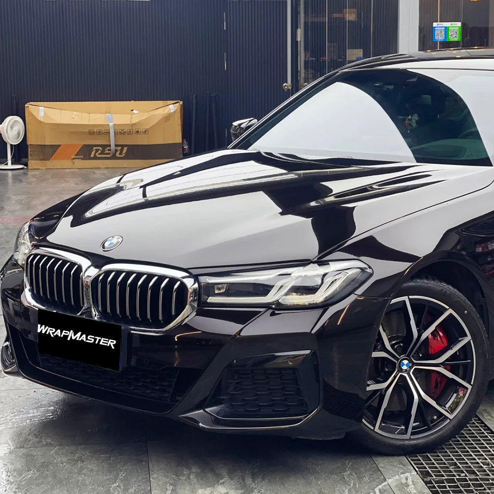 Color TPU Paint Protection Film Black Cherry Wine PPF