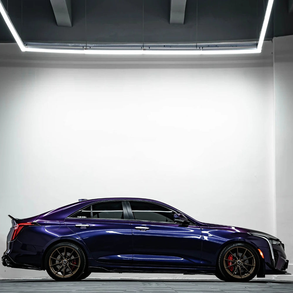 Color TPU PPF Metallic Black Purple Car Protection Film