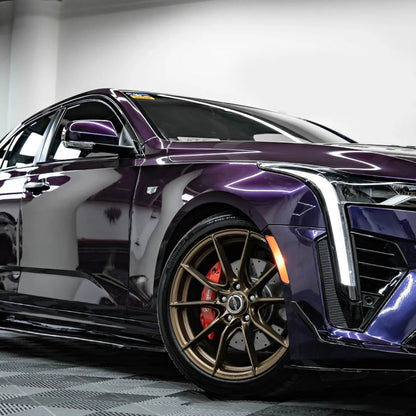 Color TPU PPF Metallic Black Purple Car Protection Film