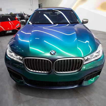 Color TPU Diamond Aurora Green PPF Auto