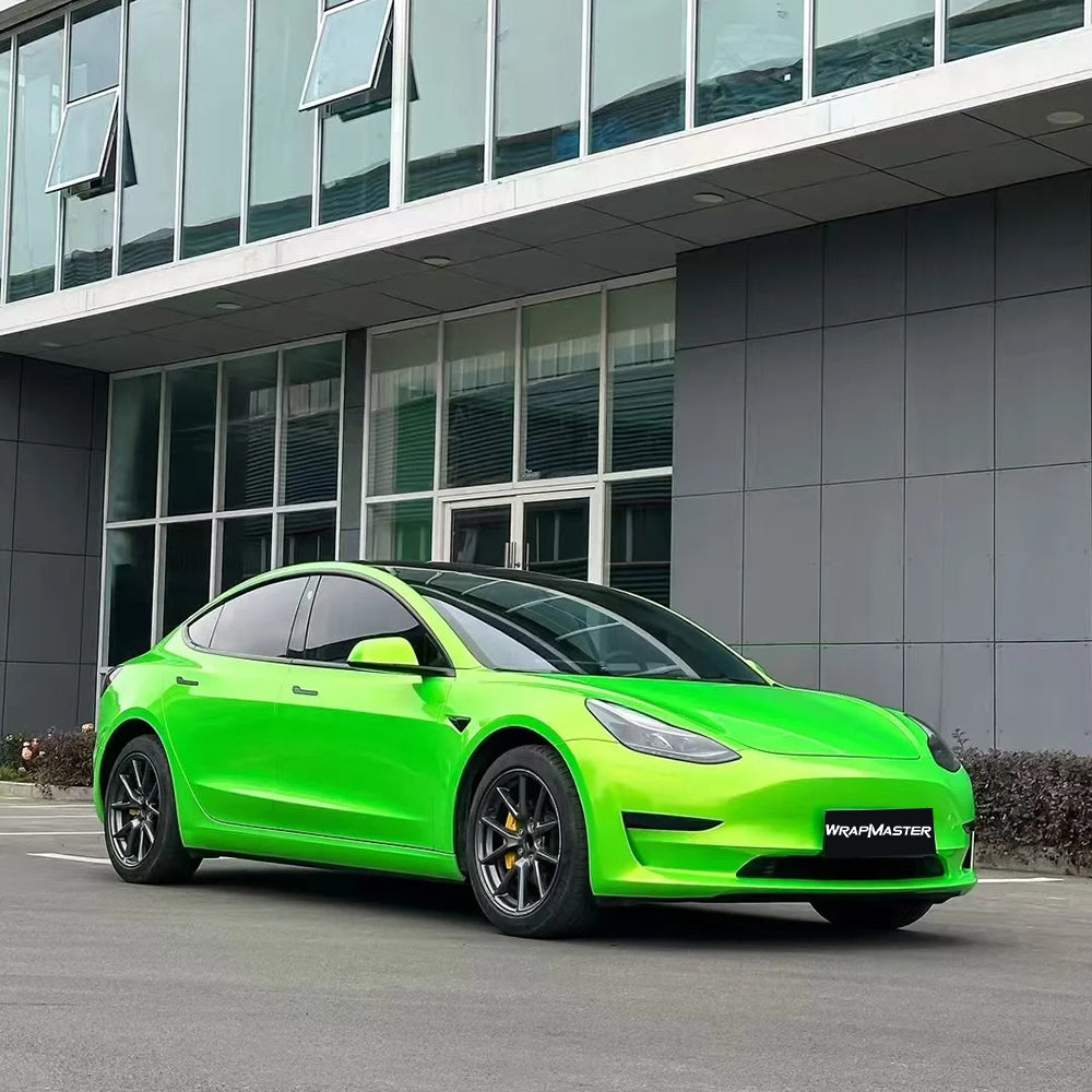 Color TPU PPF Car Protection Film Fantasy Gold Green