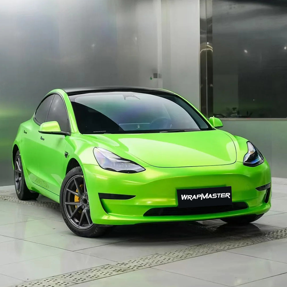 Color TPU PPF Car Protection Film Fantasy Gold Green