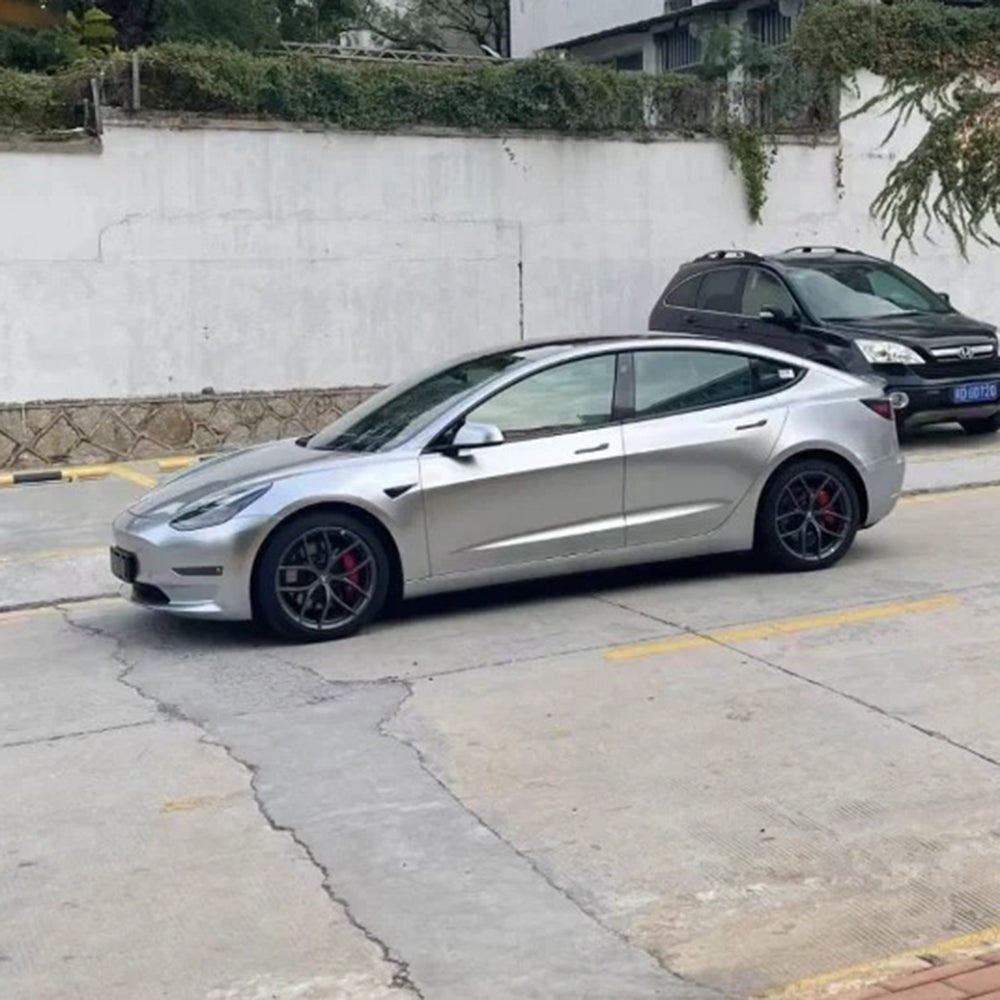 Color PPF TPU Liquid Metal Aluminum Silver Wrap