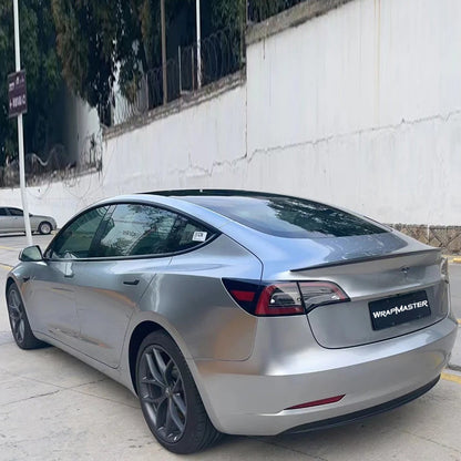 Color PPF TPU Liquid Metal Aluminum Silver Wrap