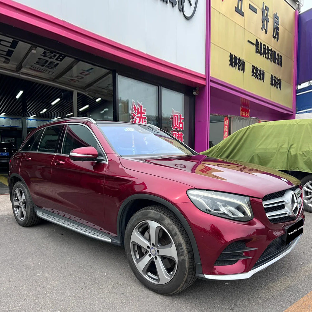 Color TPU Liquid Metallic Cherry Red PPF