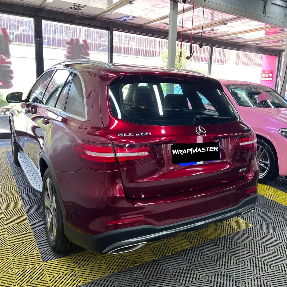 Color TPU Liquid Metallic Cherry Red PPF