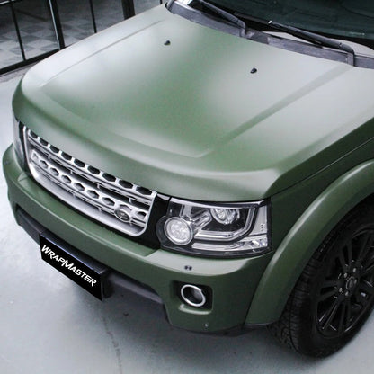 Satin Matte Army Green Color TPU PPF