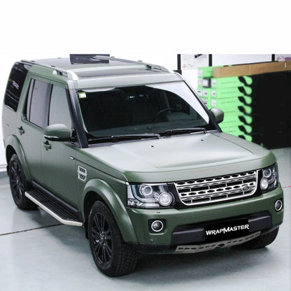 Satin Matte Army Green Color TPU PPF