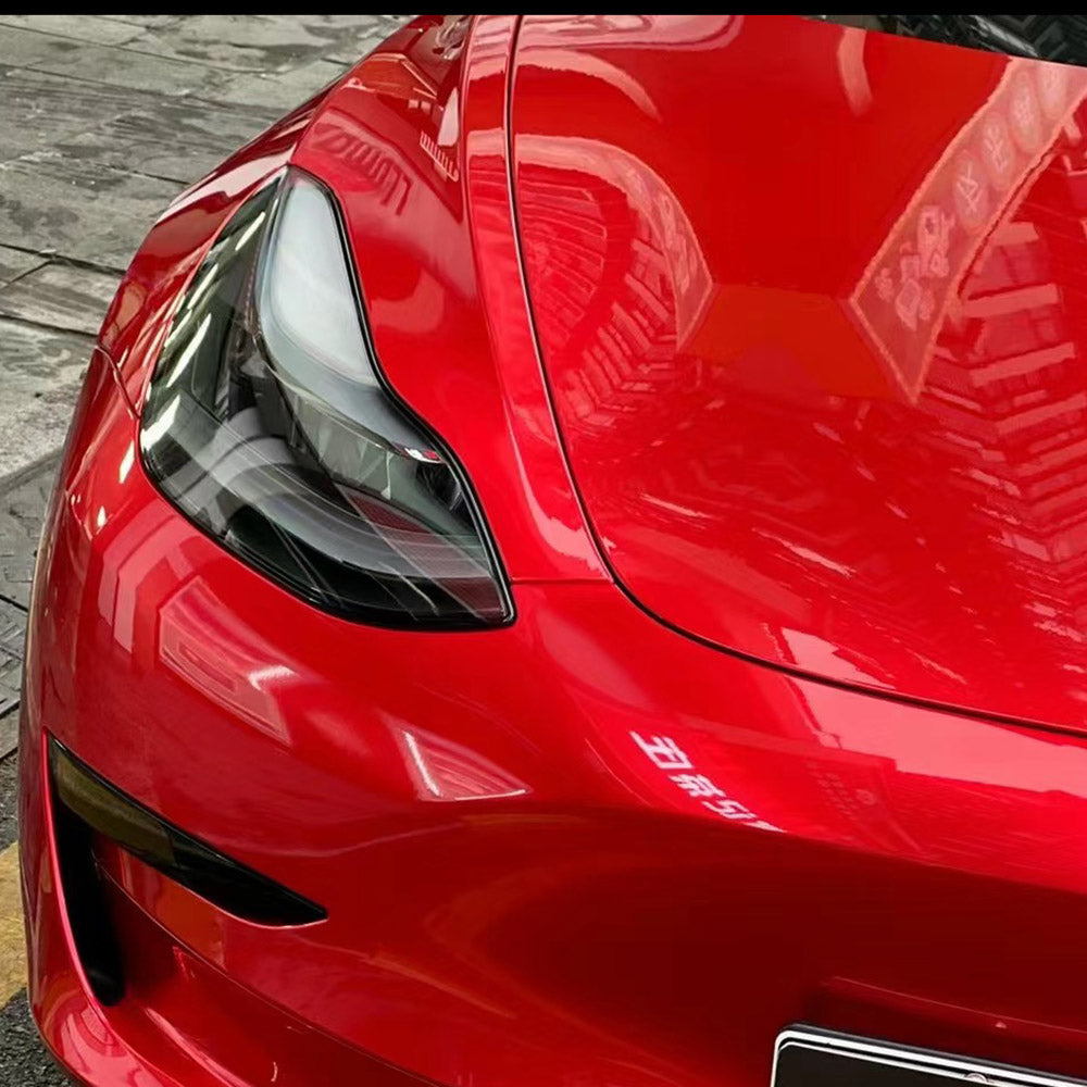 Color TPU Paint Protection Film Metallic Soul Red PPF