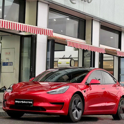 Color TPU Paint Protection Film Metallic Soul Red PPF