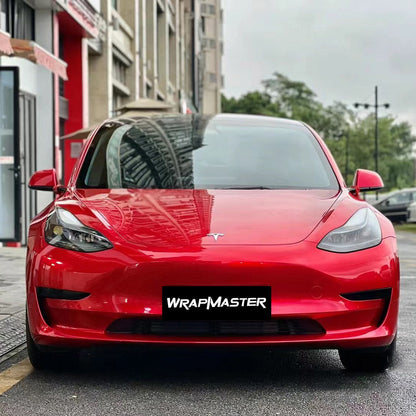 Color TPU Paint Protection Film Metallic Soul Red PPF