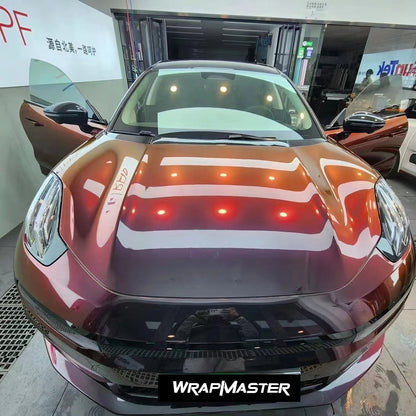 TPU Streaming Black Charm Red PPF Paint Protection