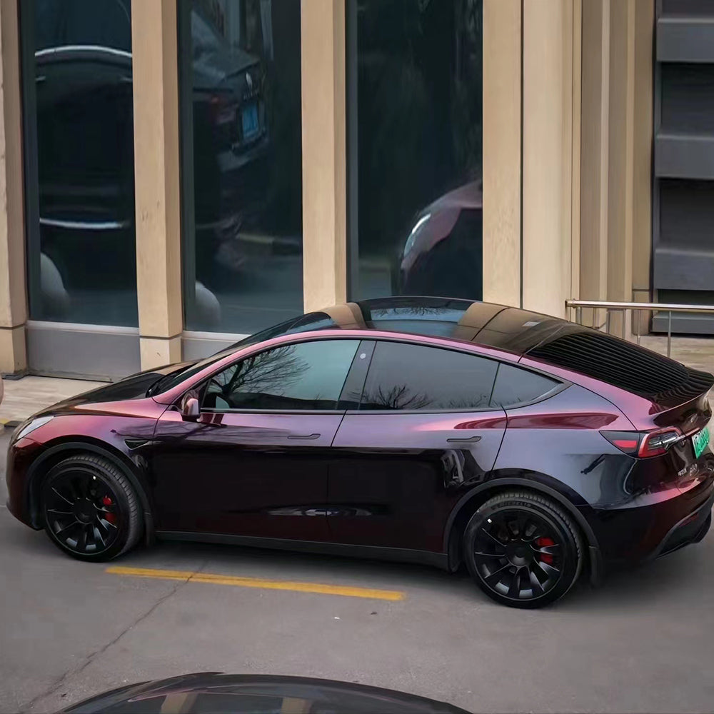 TPU Streaming Black Charm Red PPF Paint Protection