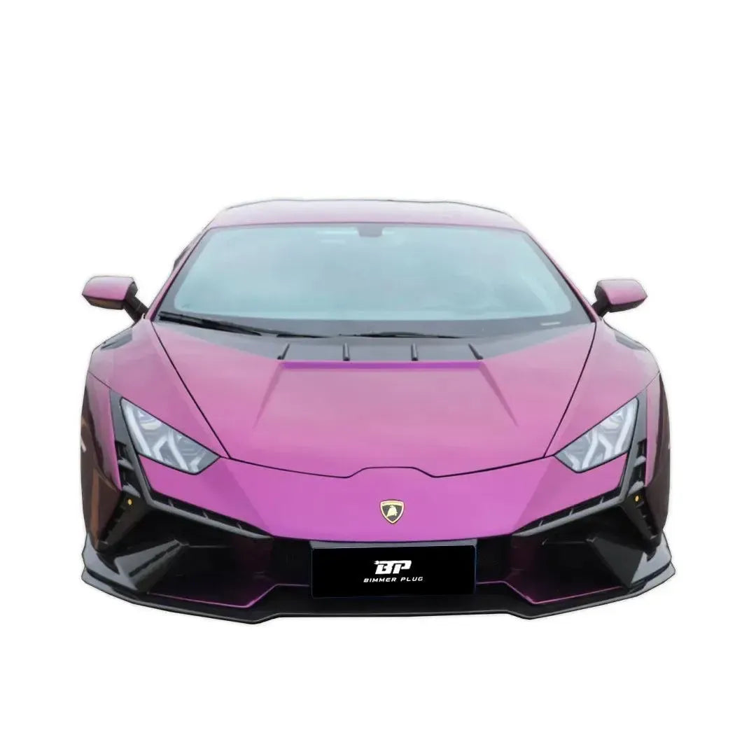 Tecnica Style Carbon Fiber Front Bumper - Lamborghini Huracan LP580 & 610