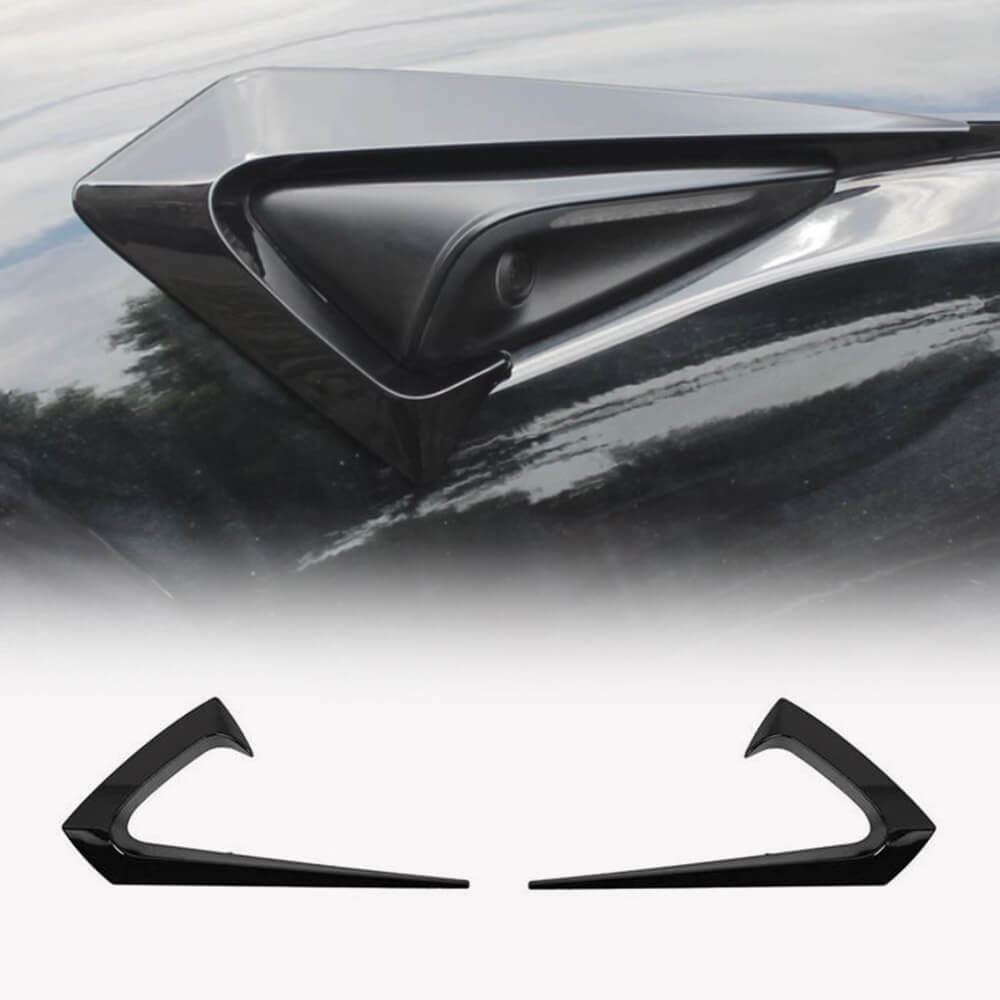 Tesla Model 3 2023-2025 Side Fender Vents 2PC Glossy Black ABS