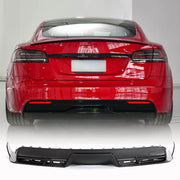 Tesla Model S 2021-2023 Rear Bumper Diffuser Carbon Fiber