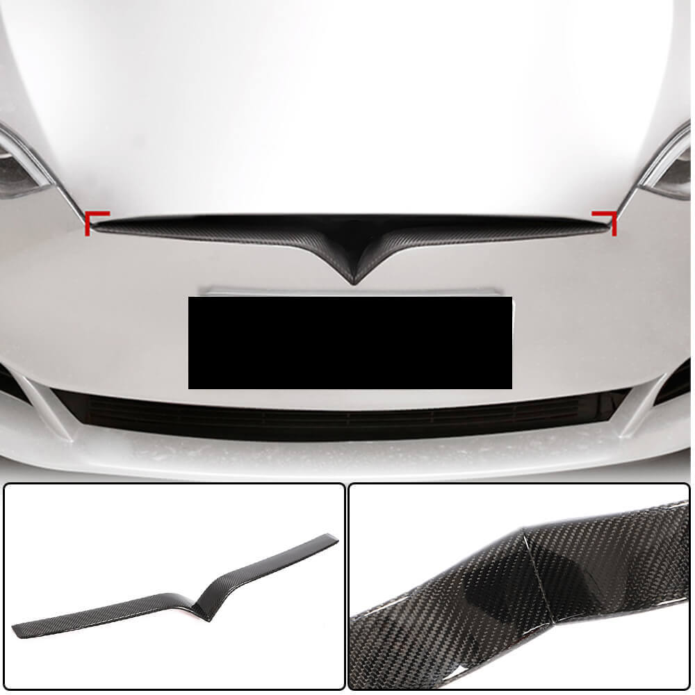 Tesla Model S 2016-2022 Front Grille Carbon Fiber