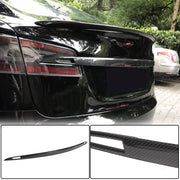 Tesla Model S 2016-2020 Rear Tailgate Trunk Lid Tail Cover Carbon Fiber