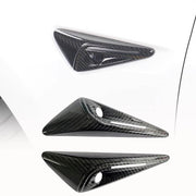 Tesla Model X 2021+ Side Air Fender Vents  Dry Carbon Fiber