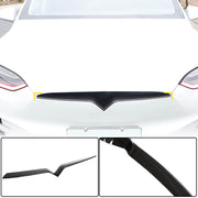 Tesla Model X 2016-2022 Front Bumper Grille Carbon Fiber