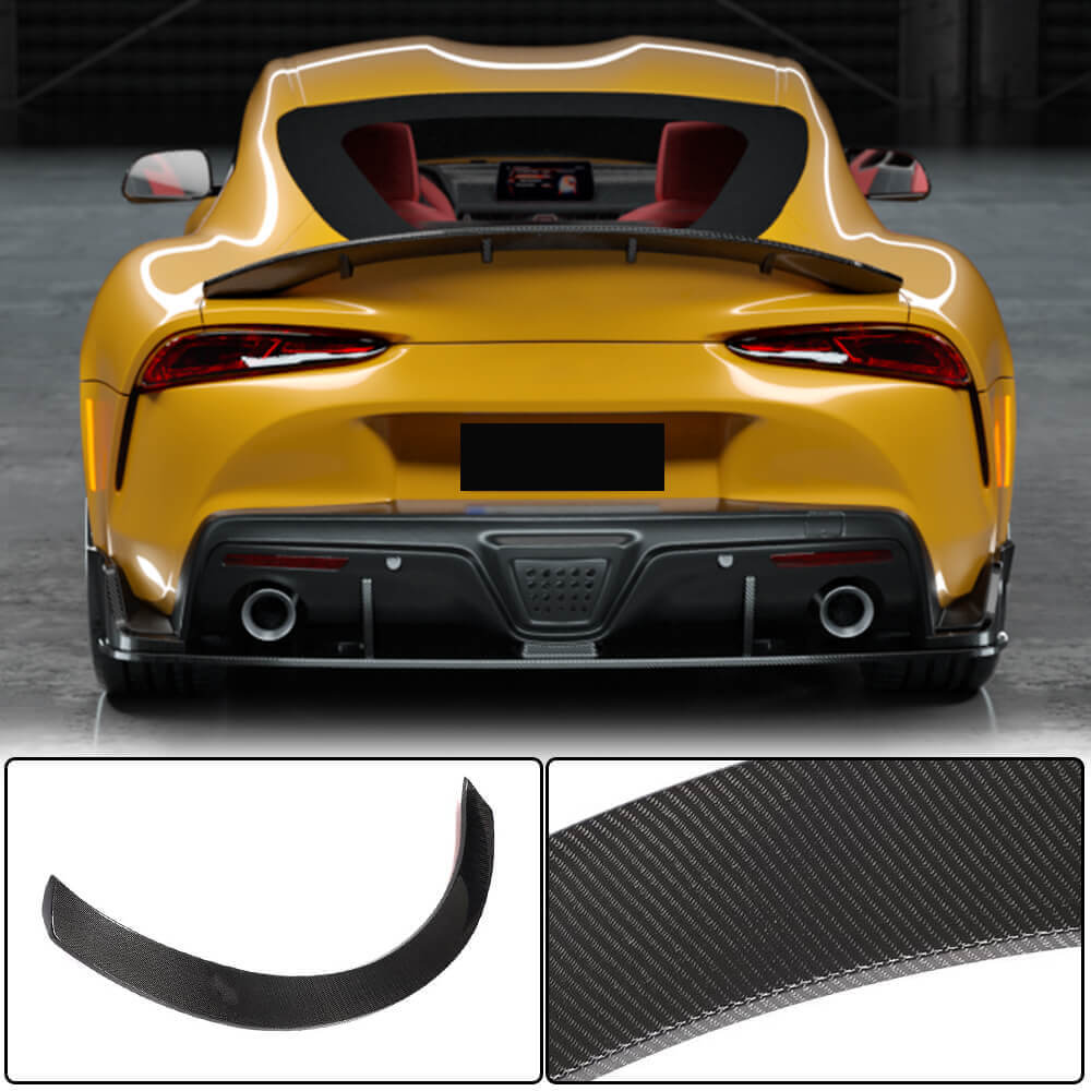 Toyota GR Supra J29 MK5 A90 A91 2020-2023 Rear Trunk Spoiler Carbon Fiber