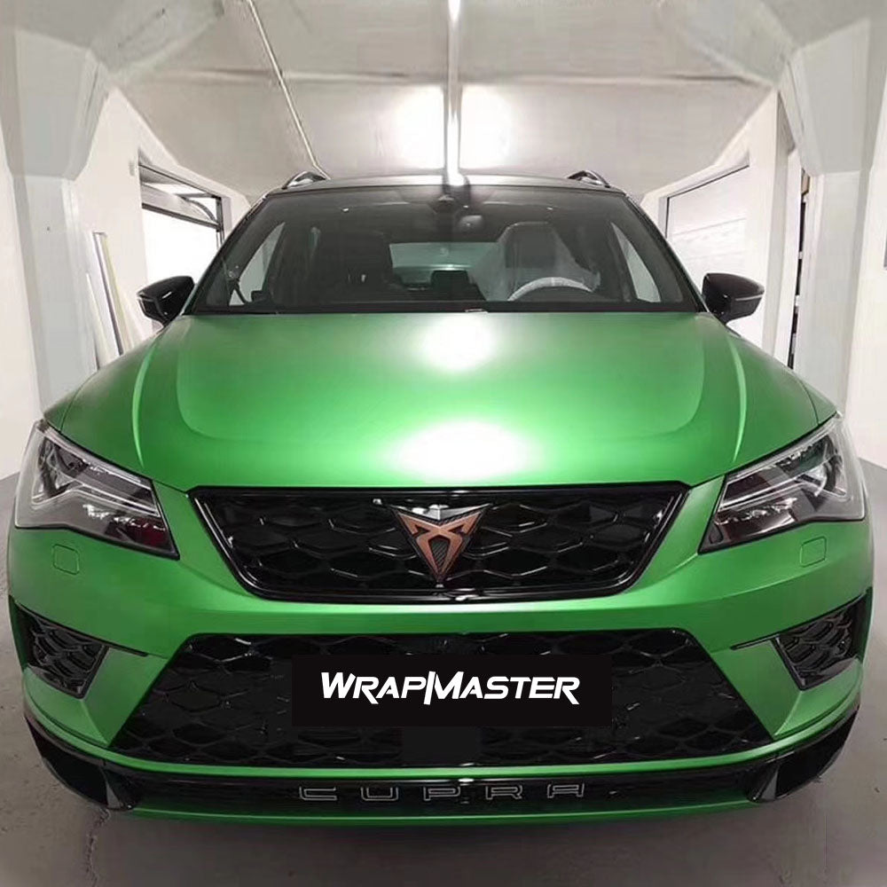 Matte Heavy Metal Flame Green Vinyl