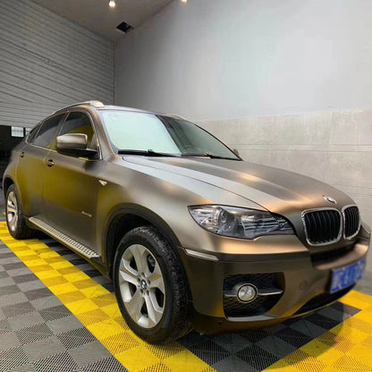 Ultral-matte Metallic Brown Grey Vinyl