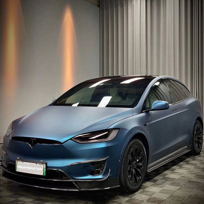 Ultral Matte Metal Flake Blue Vinyl Wrap