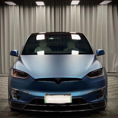 Ultral Matte Metal Flake Blue Vinyl Wrap