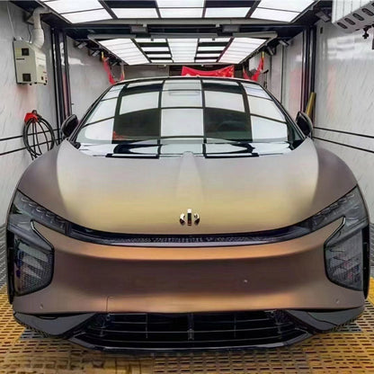 Ultral-matte Metallic Night Gold Car Vinyl