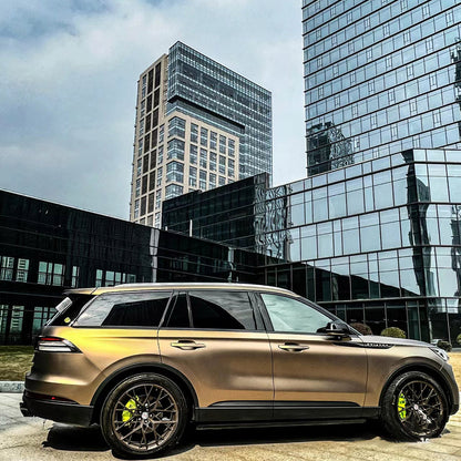 Ultral-matte Metallic Night Gold Car Vinyl