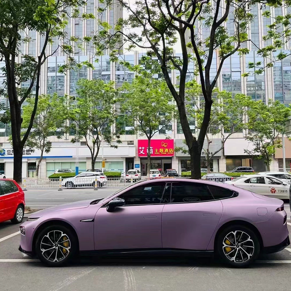 Ultral-matte Metallic Pink Purple Car Wrap Colors
