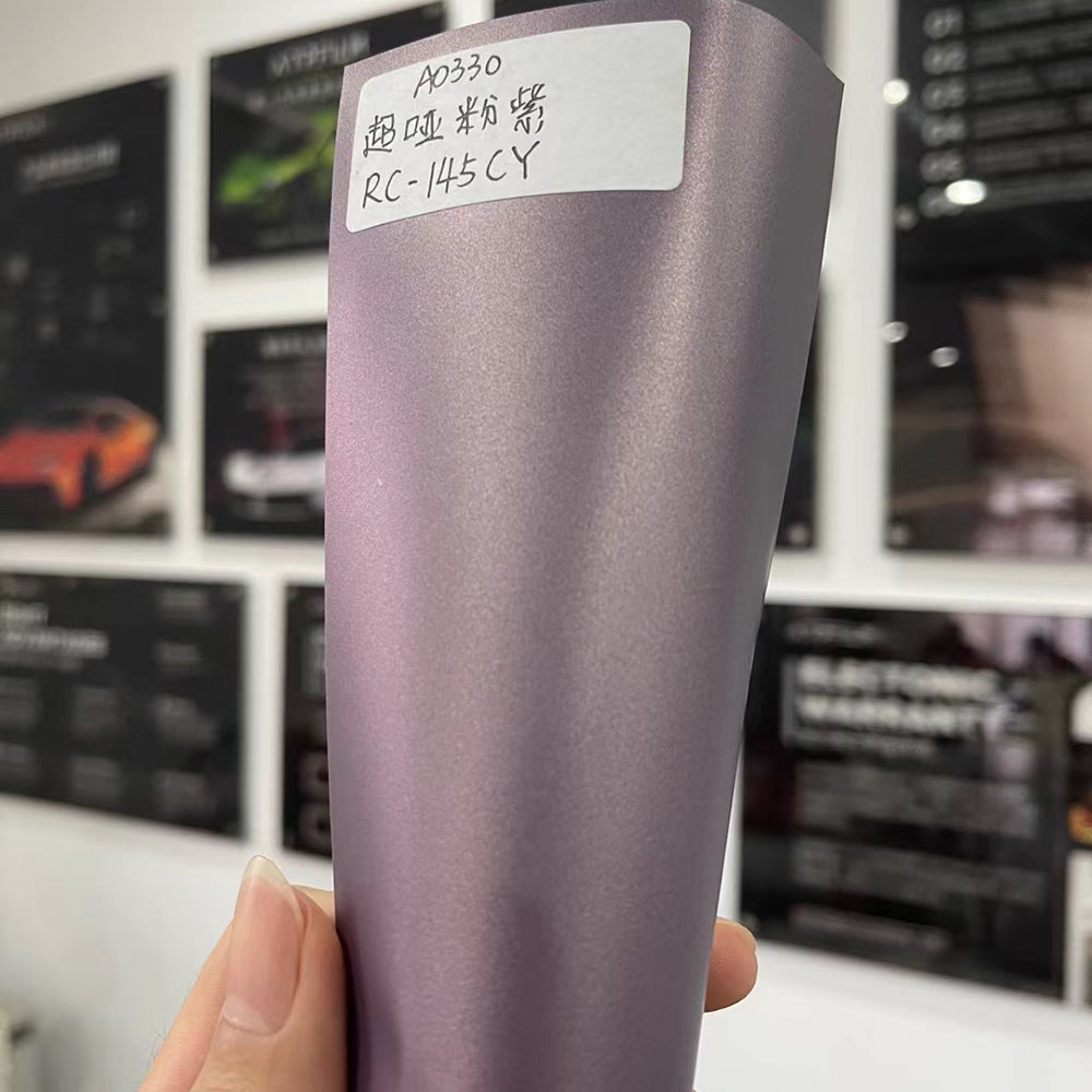 Ultral-matte Metallic Pink Purple Car Wrap Colors