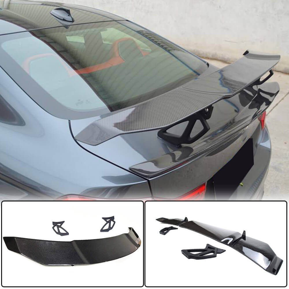 BMW F22 E90 E92 E93 F30 F80 F82 M2 M3 M4 M5 M6 Universal Rear Trunk Spoiler Carbon Fiber