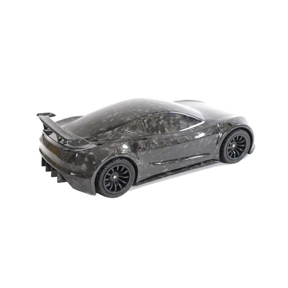 Universal By Handmade Car Model for car enthusiasts Full Carbon Fiber Forged Pattern