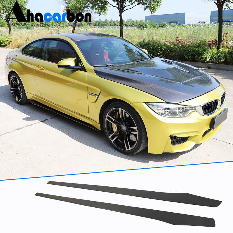 Universal Sedan Car Auto Side Skirts Carbon Fiber/FRP